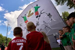 Mural na 100-lecie RKS Lechia odsłonięty 